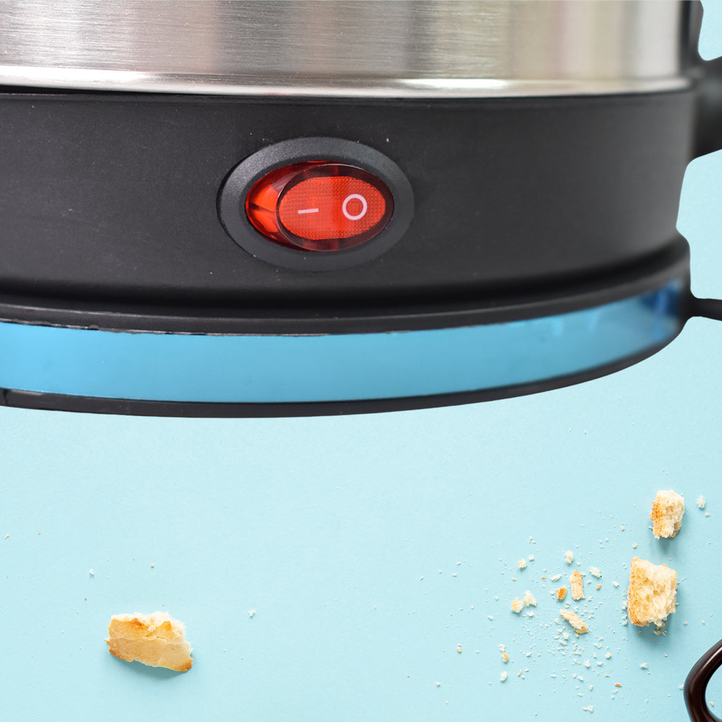  Portable electric kettle and soup cooker in one – space-saving design for dorms or small kitchens